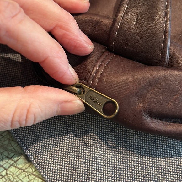 Handcrafted Espresso Premium Colombian Leather Fanny Pack Waist Travel Sling Bag - Picture 5 of 5